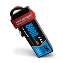(CN)DXF 2S 8000mAh 7.6V 130C Batteria Lipo ad Alta Capacità Hardcase con XT90 Spina per 1:8 Scala RC Auto, Multi-Rotore RC Aeroplano, RC Elicottero, RC Barca