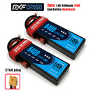 (CN)DXF 2S 8400mAh 7.4V 120C Batteria Lipo ad Alta Capacità Hardcase con XT90 Spina per 1:8 Scala RC Auto, Multi-Rotore RC Aeroplano, RC Elicottero, RC Barca
