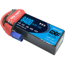 (CN)DXF 4S Lipo Battery 14.8V 120C 8400mAh Soft Case Battery with EC5 XT90 Connector for Car Truck Tank RC Buggy Truggy Racing Hobby
