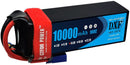 (ES)DXF 4S Lipo Battery 14.8V 10000mAh 100C 200C Deans/T XT90 EC5 for RC 1/8 1/10 Car Truck Tank Models XXMAX 8S Arrama