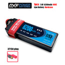 (CN)DXF 2S 6200 mAh 7.4V 100C Batteria Lipo ad Alta Capacità Hardcase con XT90 Spina per 1:8 Scala RC Auto, Multi-Rotore RC Aeroplano, RC Elicottero, RC Barca