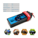 (CN)DXF 2S 5200 mAh 7.4V 100C Batteria Lipo ad Alta Capacità Hardcase con XT90 Spina per 1:8 Scala RC Auto, Multi-Rotore RC Aeroplano, RC Elicottero, RC Barca