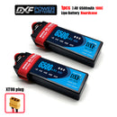(CN)DXF 2S 6500 mAh 7.4V 100C Batteria Lipo ad Alta Capacità Hardcase con XT90 Spina per 1:8 Scala RC Auto, Multi-Rotore RC Aeroplano, RC Elicottero, RC Barca