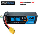 (CN)DXF 6S Lipo Battery 22.8V 130C 8000mAh Soft Case Battery with EC5 XT90 Connector for Car Truck Tank RC Buggy Truggy Racing Hobby