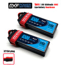 (CN)DXF 2S 6500 mAh 7.4V 100C Batteria Lipo ad Alta Capacità Hardcase con XT90 Spina per 1:8 Scala RC Auto, Multi-Rotore RC Aeroplano, RC Elicottero, RC Barca