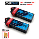 (CN)DXF 2S 6500 mAh 7.4V 100C Batteria Lipo ad Alta Capacità Hardcase con XT90 Spina per 1:8 Scala RC Auto, Multi-Rotore RC Aeroplano, RC Elicottero, RC Barca