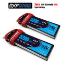(CN)DXF 2S Lipo Battery 7.4V 50C 5200mAh Soft Case Battery with EC5 XT90 Connector for Car Truck Tank RC Buggy Truggy Racing Hobby