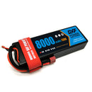 (CN)DXF 2S 8000mAh 7.6V 130C Batteria Lipo ad Alta Capacità Hardcase con XT90 Spina per 1:8 Scala RC Auto, Multi-Rotore RC Aeroplano, RC Elicottero, RC Barca