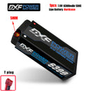 (CN)DXF 4mm 2S 6300mAh 7.6V 130C Batteria Lipo ad Alta Capacità Hardcase con XT90 Spina per 1:8 Scala RC Auto, Multi-Rotore RC Aeroplano, RC Elicottero, RC Barca