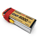 DXF Lipo Battery 4S HV 15.2V 8000mAh 140C GoldSeries Graphene Softcase with EC5 / T / TRX / XT60 / XT90 / XT150 / Q8s Plug for RC 1/8 1/10 Buggy Truck Car Off-Road Drone