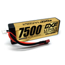 DXF LiPo Battery 2S HV 7.6V 7500mAh 150C Graphene Softcase with EC5 / T / TRX / XT60 / XT90 / XT150 / Q8s Plug for RC 1/8 1/10 Buggy Truck Car Off-Road Drone