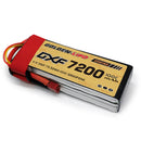 DXF Lipo Battery 3S 11.1V 7200mAh 100C Graphene Softcase with EC5 / T / TRX / XT60 / XT90 / XT150 / Q8s Plug for RC 1/8 1/10 Buggy Truck Car Off-Road Drone