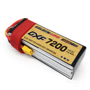 DXF Lipo Battery 4S HV 15.2V 7200mAh 140C GoldSeries Graphene Softcase with EC5 / T / TRX / XT60 / XT90 / XT150 / Q8s Plug for RC 1/8 1/10 Buggy Truck Car Off-Road Drone