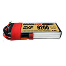 DXF Lipo Battery 2S HV 7.6V 9200mAh 140C GoldSeries Graphene Softcase with EC5 / T / TRX / XT60 / XT90 / XT150 / Q8s Plug for RC 1/8 1/10 Buggy Truck Car Off-Road Drone