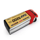 DXF Lipo Battery 4S HV 15.2V 9200mAh 140C GoldSeries Graphene Softcase with EC5 / T / TRX / XT60 / XT90 / XT150 / Q8s Plug for RC 1/8 1/10 Buggy Truck Car Off-Road Drone