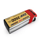 DXF Lipo Battery 4S 14.8V 3500mAh 150C GoldSeries Graphene Softcase with EC5 / T / TRX / XT60 / XT90 / XT150 / Q8s Plug for RC 1/8 1/10 Buggy Truck Car Off-Road Drone
