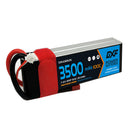 DXF Lipo Battery 2S 7.4V 3500mAh 100C GoldSeries Graphene Softcase with EC5 / T / TRX / XT60 / XT90 / XT150 / Q8s Plug for RC 1/8 1/10 Buggy Truck Car Off-Road Drone