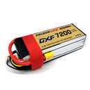 DXF Lipo Battery 4S HV 15.2V 7200mAh 140C GoldSeries Graphene Softcase with EC5 / T / TRX / XT60 / XT90 / XT150 / Q8s Plug for RC 1/8 1/10 Buggy Truck Car Off-Road Drone