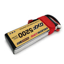 DXF Lipo Battery 2S 7.4V 5200mAh 100C GoldSeries Graphene Softcase with EC5 / T / TRX / XT60 / XT90 / XT150 / Q8s Plug for RC 1/8 1/10 Buggy Truck Car Off-Road Drone