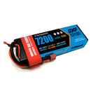 DXF LiPo Battery 2S 7.4V 7200mAh 120C Graphene Softcase with EC5 / T / TRX / XT60 / XT90 / XT150 / Q8s Plug for RC 1/8 1/10 Buggy Truck Car Off-Road Drone
