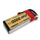 DXF Lipo Battery 2S HV 7.6V 8000mAh 140C GoldSeries Graphene Softcase with EC5 / T / TRX / XT60 / XT90 / XT150 / Q8s Plug for RC 1/8 1/10 Buggy Truck Car Off-Road Drone