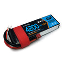 DXF Lipo Battery 2S 7.4V 4200mAh 100C GoldSeries Graphene Softcase with EC5 / T / TRX / XT60 / XT90 / XT150 / Q8s Plug for RC 1/8 1/10 Buggy Truck Car Off-Road Drone（副本）