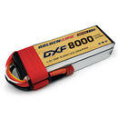 DXF Lipo Battery 3S HV 11.4V 8000mAh 140C GoldSeries Graphene Softcase with EC5 / T / TRX / XT60 / XT90 / XT150 / Q8s Plug for RC 1/8 1/10 Buggy Truck Car Off-Road Drone