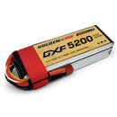 DXF Lipo Battery 3S 11.1V 5200mAh 100C GoldSeries Graphene Softcase with EC5 / T / TRX / XT60 / XT90 / XT150 / Q8s Plug for RC 1/8 1/10 Buggy Truck Car Off-Road Drone