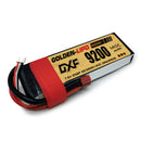 DXF Lipo Battery 2S HV 7.6V 9200mAh 140C GoldSeries Graphene Softcase with EC5 / T / TRX / XT60 / XT90 / XT150 / Q8s Plug for RC 1/8 1/10 Buggy Truck Car Off-Road Drone