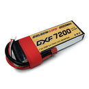 DXF Lipo Battery 2S HV 7.6V 7200mAh 140C GoldSeries Graphene Hardcase with EC5 / T / TRX / XT60 / XT90 / XT150 / Q8s Plug for RC 1/8 1/10 Buggy Truck Car Off-Road Drone