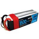 DXF Lipo Battery 4S 14.8V 3500mAh 100C GoldSeries Graphene Softcase with EC5 / T / TRX / XT60 / XT90 / XT150 / Q8s Plug for RC 1/8 1/10 Buggy Truck Car Off-Road Drone