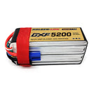 DXF Lipo Battery 6S 22.2V 5200mAh 100C GoldSeries Graphene Softcase with EC5 / T / TRX / XT60 / XT90 / XT150 / Q8s Plug for RC 1/8 1/10 Buggy Truck Car Off-Road Drone