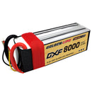 DXF Lipo Battery 4S HV 15.2V 8000mAh 140C GoldSeries Graphene Softcase with EC5 / T / TRX / XT60 / XT90 / XT150 / Q8s Plug for RC 1/8 1/10 Buggy Truck Car Off-Road Drone