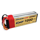 DXF Lipo Battery 3S HV 11.4V 7200mAh 140C GoldSeries Graphene Softcase with EC5 / T / TRX / XT60 / XT90 / XT150 / Q8s Plug for RC 1/8 1/10 Buggy Truck Car Off-Road Drone
