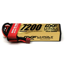 DXF LiPo Battery 2S HV 7.6V 7200mAh 140C Graphene Softcase with EC5 / T / TRX / XT60 / XT90 / XT150 / Q8s Plug for RC 1/8 1/10 Buggy Truck Car Off-Road Drone