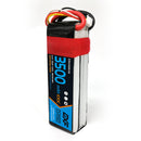 DXF Lipo Battery 3S 11.1V 3500mAh 100C GoldSeries Graphene Softcase with EC5 / T / TRX / XT60 / XT90 / XT150 / Q8s Plug for RC 1/8 1/10 Buggy Truck Car Off-Road Drone