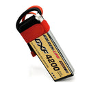 DXF Lipo Battery 2S 7.4V 4200mAh 150C GoldSeries Graphene Softcase with EC5 / T / TRX / XT60 / XT90 / XT150 / Q8s Plug for RC 1/8 1/10 Buggy Truck Car Off-Road Drone