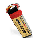DXF Lipo Battery 3S 11.1V 5200mAh 100C GoldSeries Graphene Softcase with EC5 / T / TRX / XT60 / XT90 / XT150 / Q8s Plug for RC 1/8 1/10 Buggy Truck Car Off-Road Drone