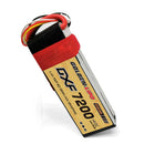 DXF Lipo Battery 3S HV 11.4V 7200mAh 140C GoldSeries Graphene Softcase with EC5 / T / TRX / XT60 / XT90 / XT150 / Q8s Plug for RC 1/8 1/10 Buggy Truck Car Off-Road Drone