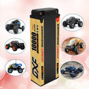 (CN)DXF 5mm 2S 10000mAh 7.6V 150C GOLDEN-NGP Batteria Lipo ad Alta Capacità Hardcase con XT90 Spina per 1:8 Scala RC Auto, Multi-Rotore RC Aeroplano, RC Elicottero, RC Barca