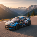 阿尔卑斯山路与1/10拉力赛车