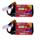 DXF 350mAh 4S 60C 14.8V Lipo Battery Pack for FPV LiPo Battery