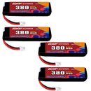 DXF 380mAh 2S 60C 7.6V Lipo Battery Pack for FPV LiPo Battery