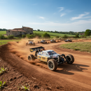 1/8 Buggy Racing Action