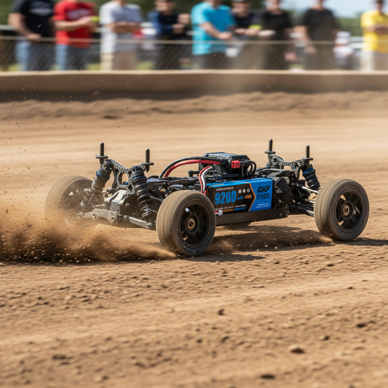 1:8 RC赛车动态特写