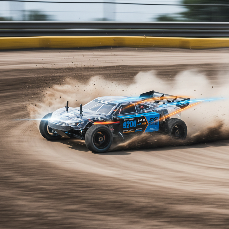 1:8 RC赛车极限动态表现