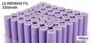 LG F1L INR18650-F1L 3350mAh 4.88A Li-ion Battery for Flashlights, E-Bikes & DIY Battery Packs (1-100 PCS)