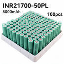 EVE INR21700-50PL 5000mAh 125A Li-ion Battery for Power Tools, E-Bikes & DIY Battery Packs (1-100 PCS)