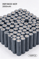 LG M29 INR18650-M29 2850mAh 6A Li-ion Battery for E-Bikes, Flashlights & DIY Battery Packs (1-100 PCS)