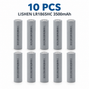 LISHEN LR1865HC 3500mAh 10.5A 3.6V 18650 Li-ion Cell for Professional Battery Packs, Backup Power & Electronics (1–100 PCS)